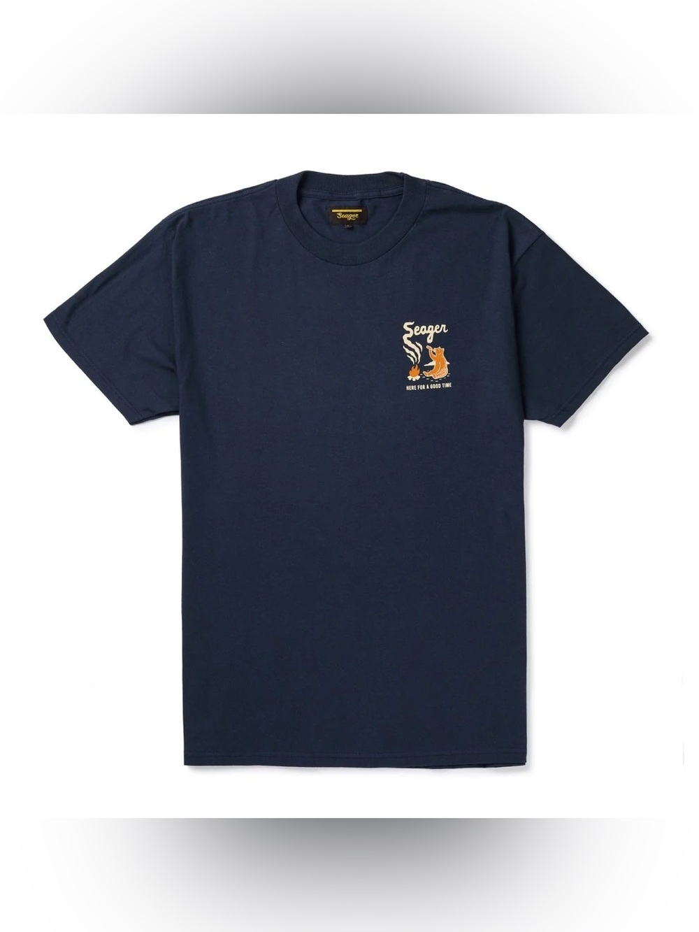 Seager Smokey Navy Graphic Tee XL